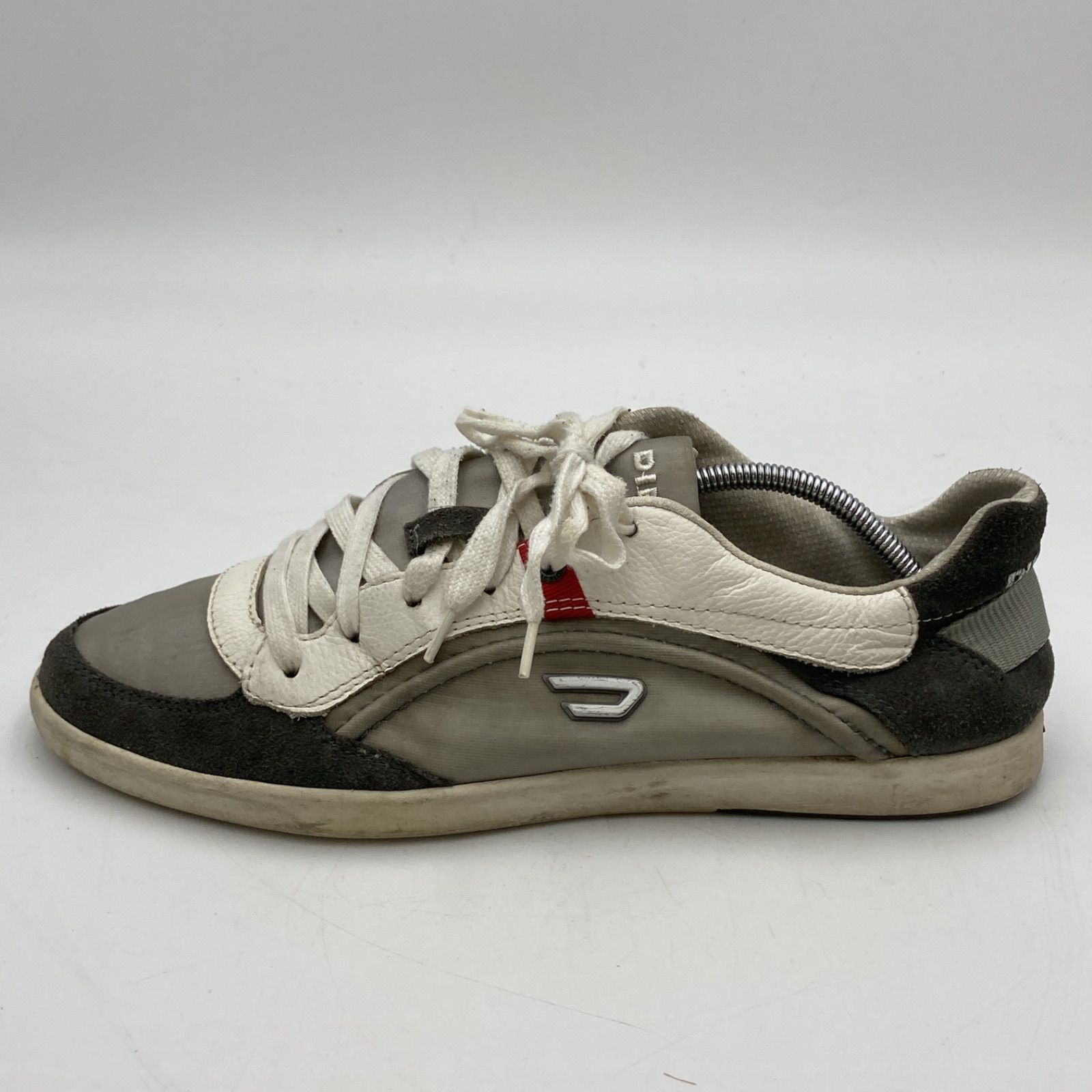 超美品】DIESELスニーカー27.5cmグレー｜靴