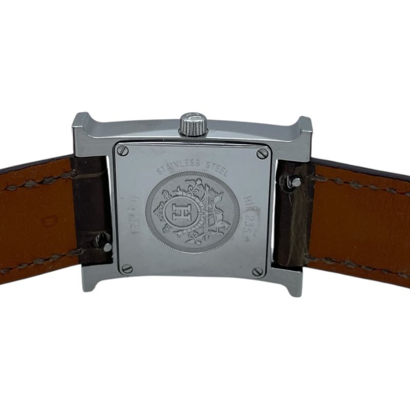 エルメス HERMES Hウォッチ ホワイトシェル HH1.235 ホワイトシェル SS クオーツ レディース 腕時計