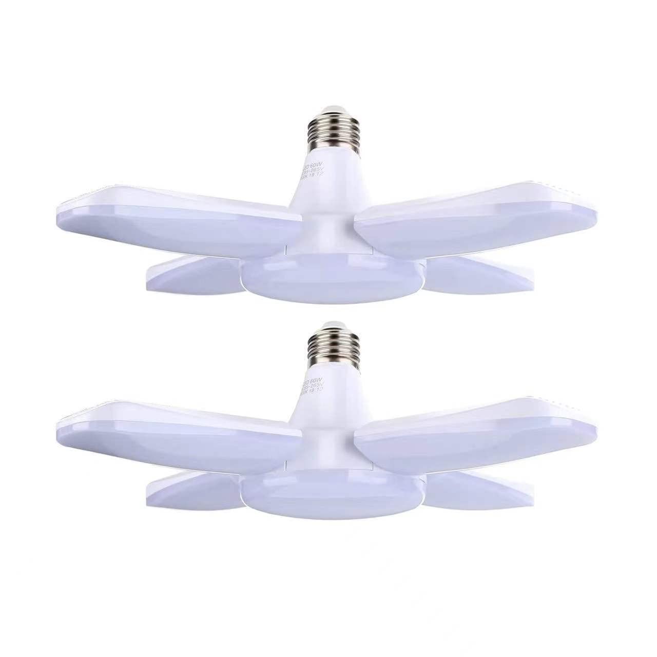 【特価セール】シーリングライト led E26 LED電球 5灯式 60W 昼白色 6500K 作業灯 現場用ライト led ペンダントライト 天井照明 ダイニング 折りたたみ式 ガレージライトled シンプル おしゃれ 工事