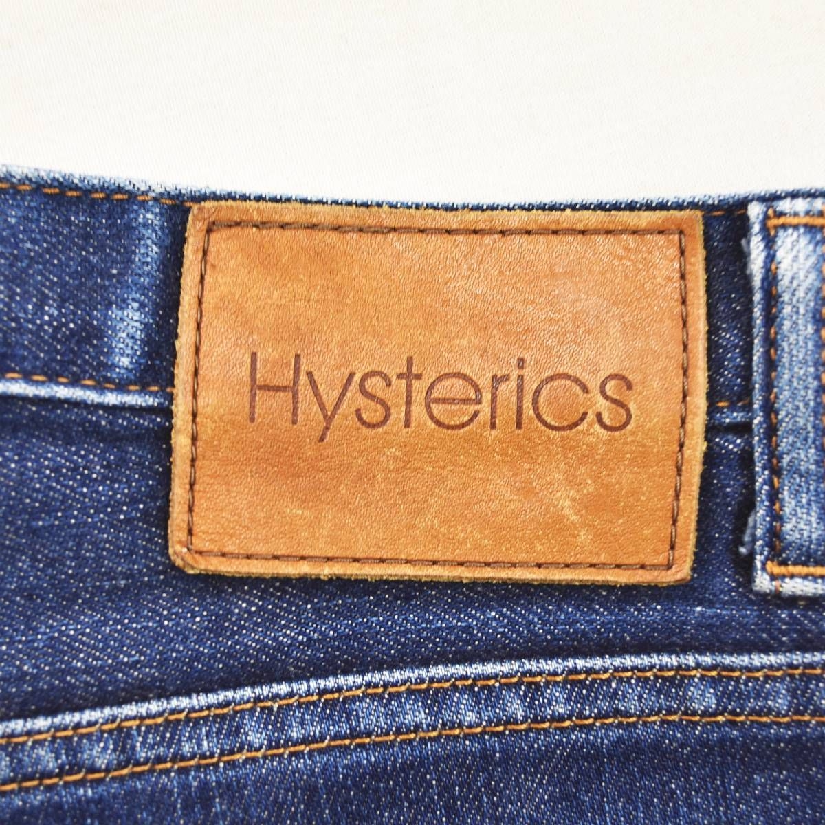 【HYSTERIC GLAMOUR】ヒステリックグラマー　日本製　ヴィンテージ HYS[ヒステリックグラマー]流デニムが最高の“実用ヴィンテージ