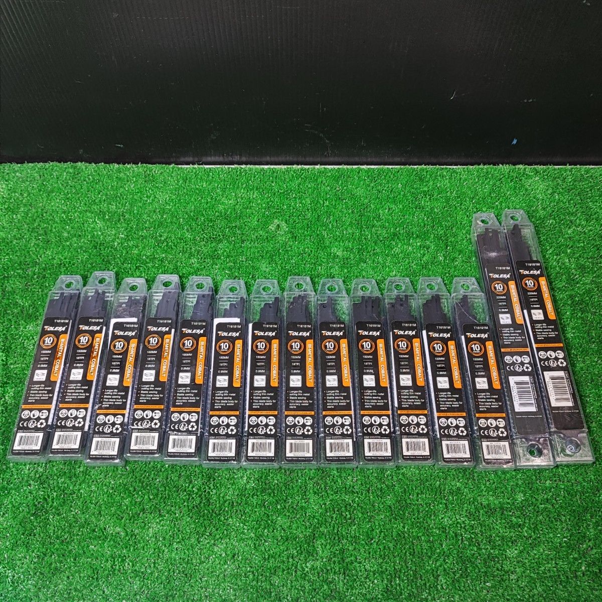 TOLESA レシプロソー替刃 T16181M 13個 T19181M 2個【岩槻店】 【公式