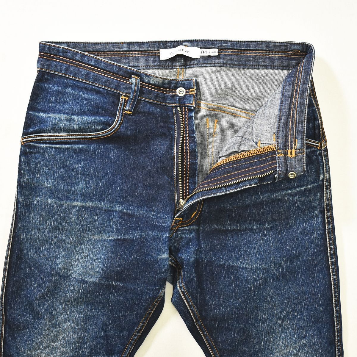 【美シルエット】 ノンネイティブ NONNATIVE DWELLER TIGHT FIT JEANS スキニー デニム ジーンズ インディゴ メンズ