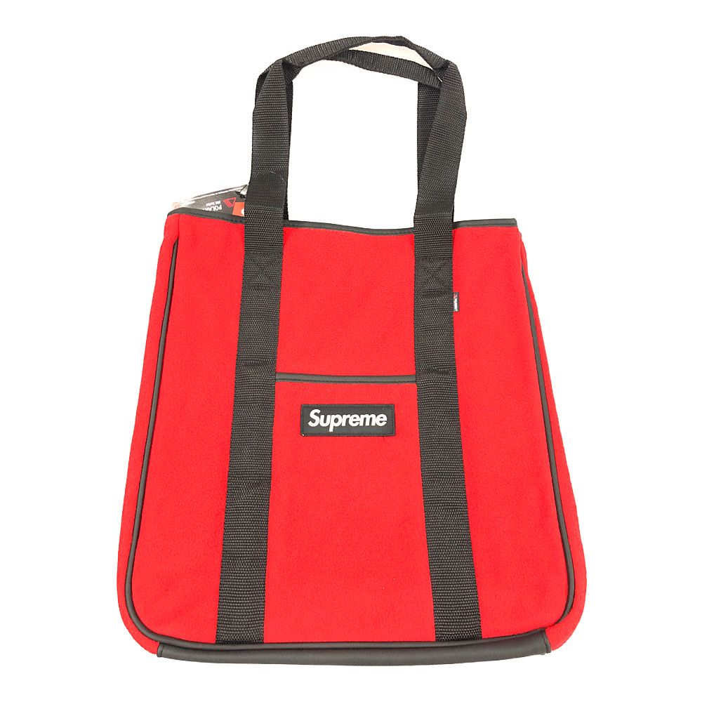 supreme トートバッグ　tote bag 赤