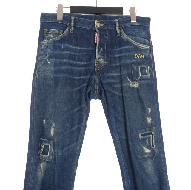 ディースクエアード DSQUARED2 18SS ダメージ加工 ストレッチ ディースクエアード DSQUARED2 18SS ダメージ加工 ストレッチ