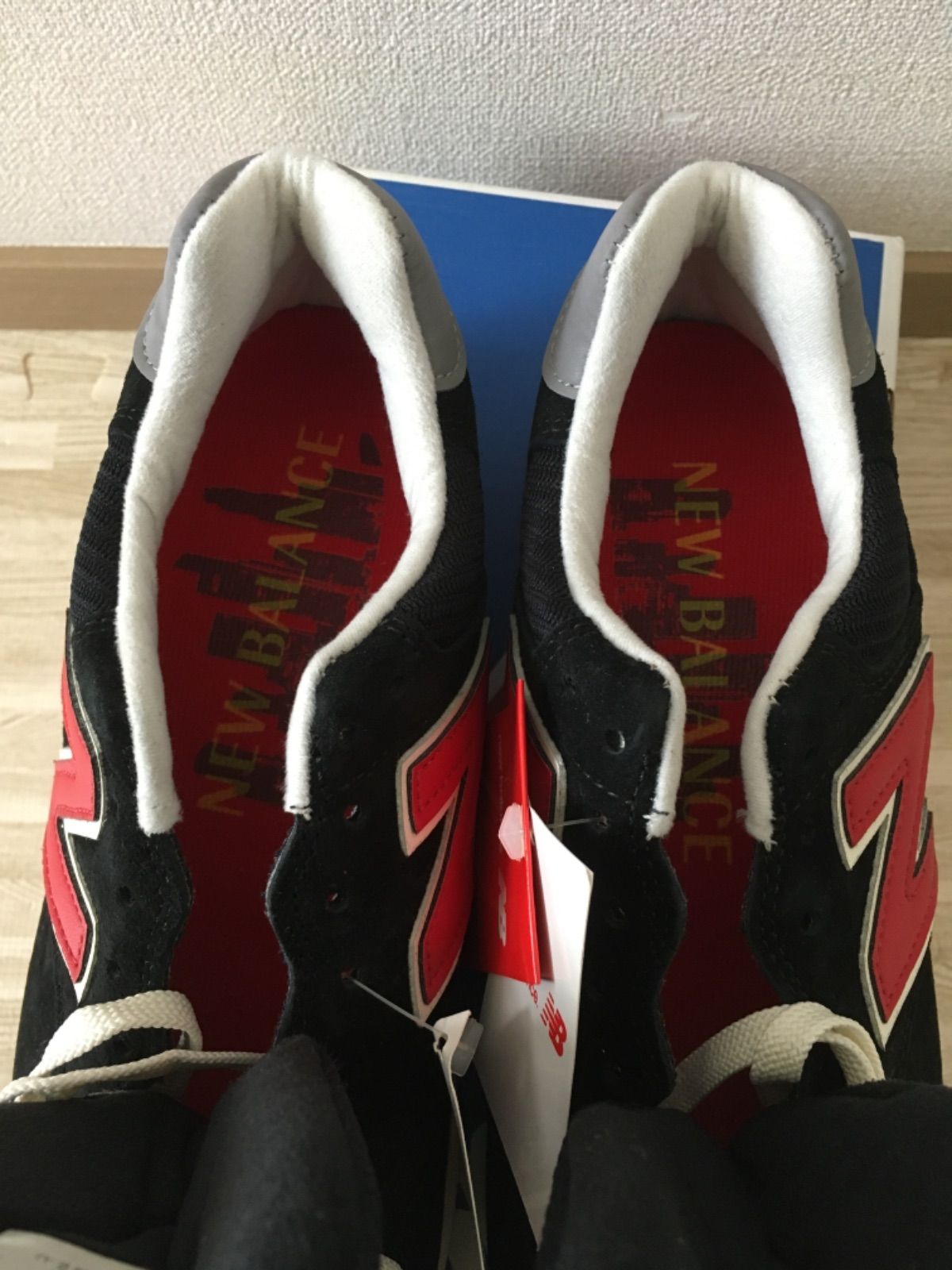 1400 24 ブラック ニューバランススニーカー 新品 new balance - メルカリ