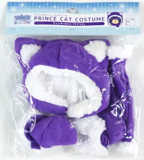 ぬいぐるみ　パーティスタイルVer.(アイリス/一ノ瀬トキヤ/紫) PRINCE CAT専用コスチューム 「うたの☆プリンスさまっ♪」 うたのプリンスさまっ MINI PRINCE CAT スペシャルVer. アイリス