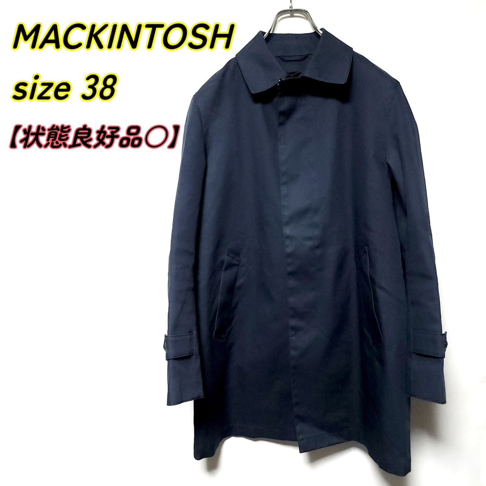 MACKINTOSH ステンカラーコート ネイビー38 - メルカリ