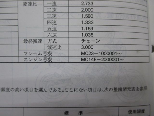 ジェイド サービスマニュアル ホンダ 正規 中古 バイク 整備書 配線図有り CB250F-100 MC23 Tm 車検 整備情報 - メルカリ