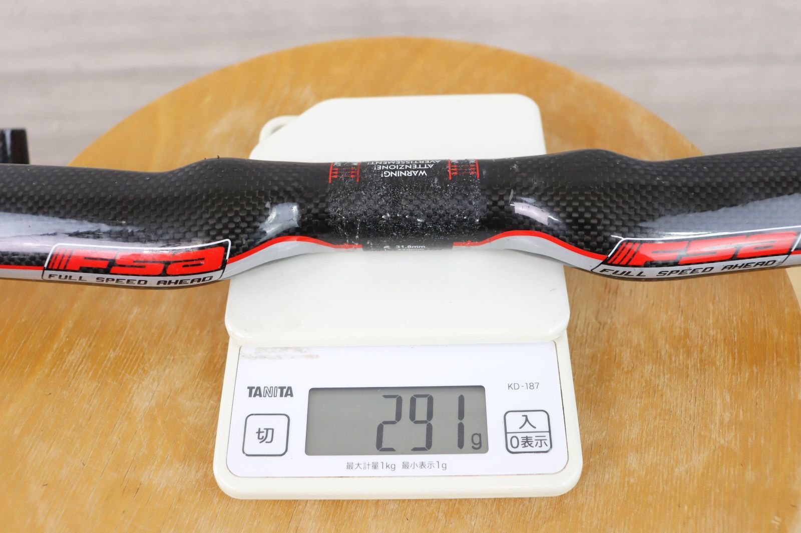 レビュー高評価のおせち贈り物 H9 FSA K-WING AERO 440mm(C-C) Φ31.8 アナトミック カーボン ドロップハンドル