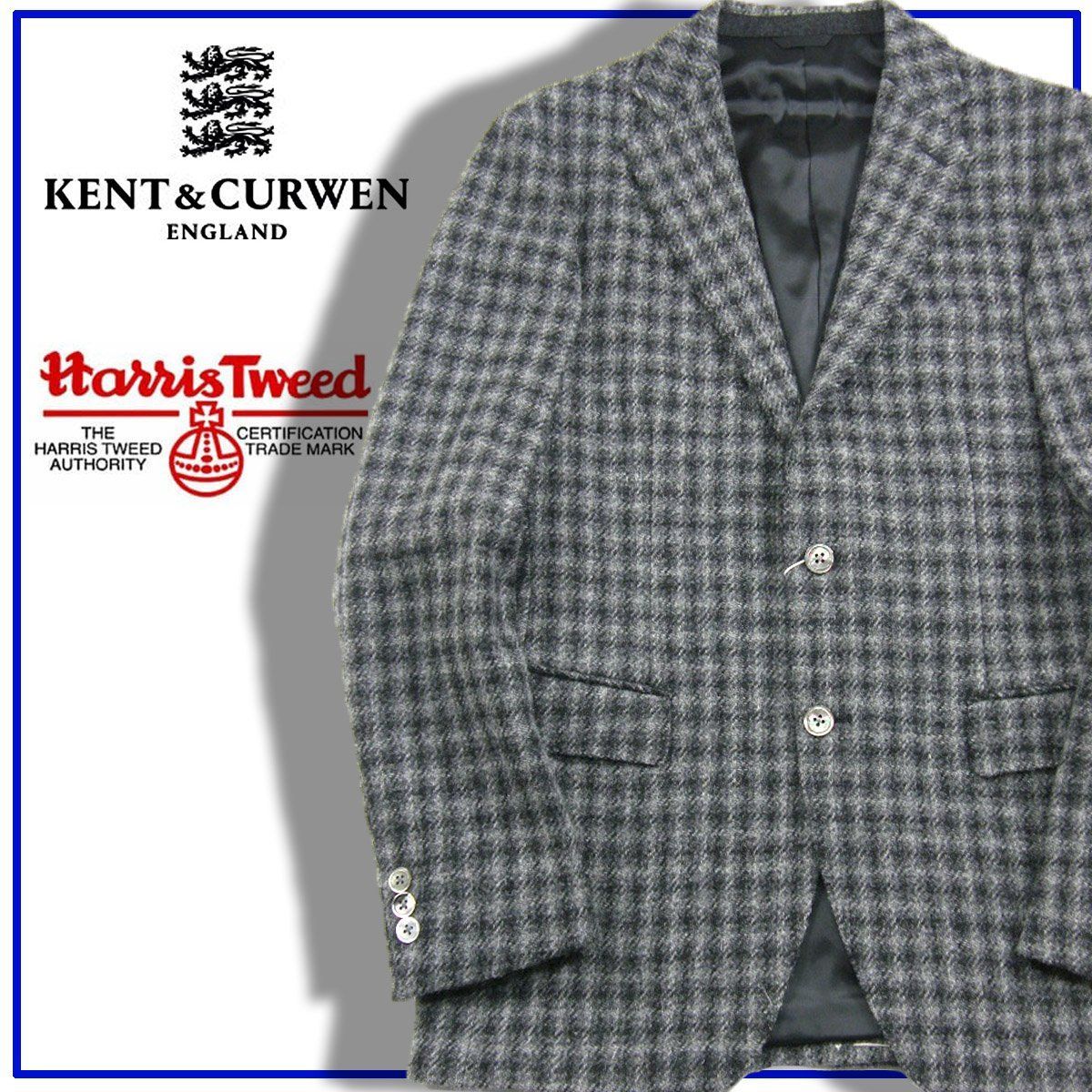 Tweed Harris KENT&CURWEN ケントアンドカーウェン × 新品 ハリス 