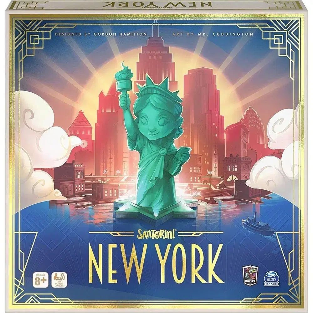 サントリーニ島 NEW YORK ボードゲーム