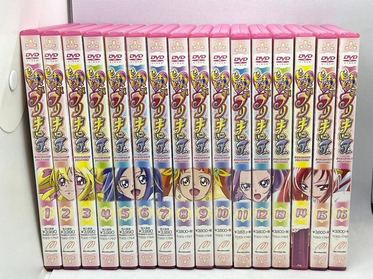 全巻セット】DVD ドキドキ! プリキュア Vol.1~16 全16巻セット - メルカリ