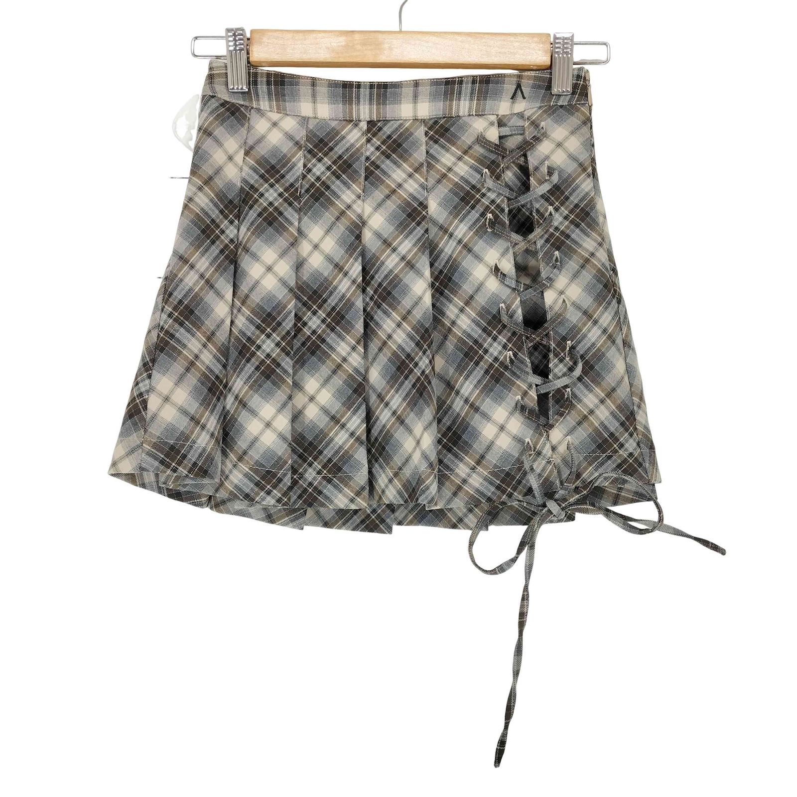 アンドマリー AND MARY Sonia lace up mini skirt レディース S