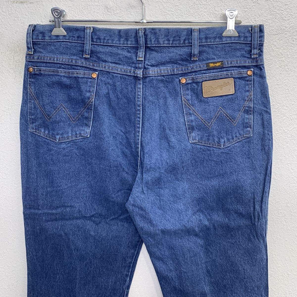 Wrangler デニムパンツ W38 インディゴブルー ラングラー ジップアップ 