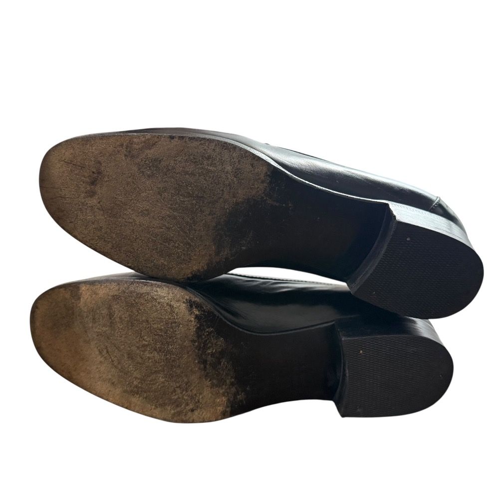 HERMES エルメス　ローファー　パンプス　35 ブラック エレガントで美しい♪】エルメス☆ローファー (HERMES/パンプス