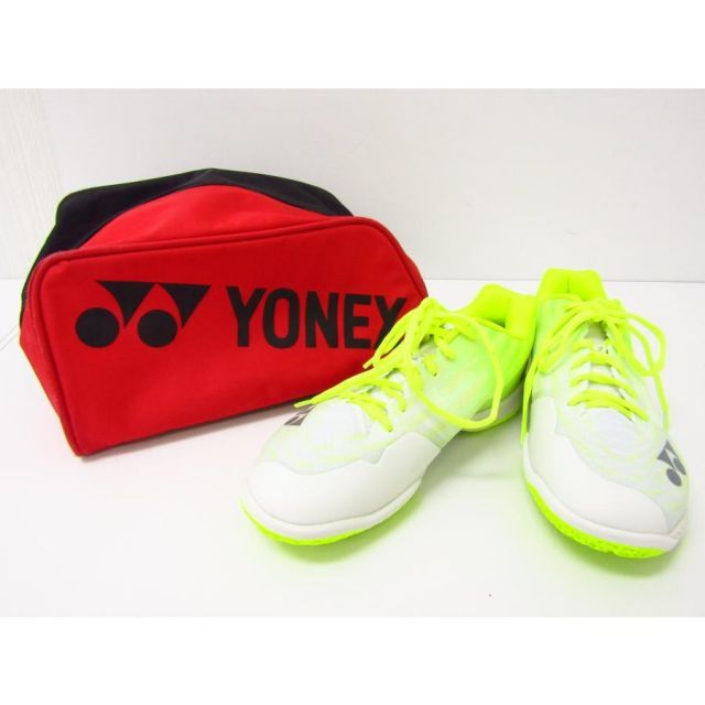 週末特価【未使用品】YONEXバドミントンシューズ エアラスZワイド25.5cm ヨネックス YONEX バドミントン シューズ エアラスZ ウィメン