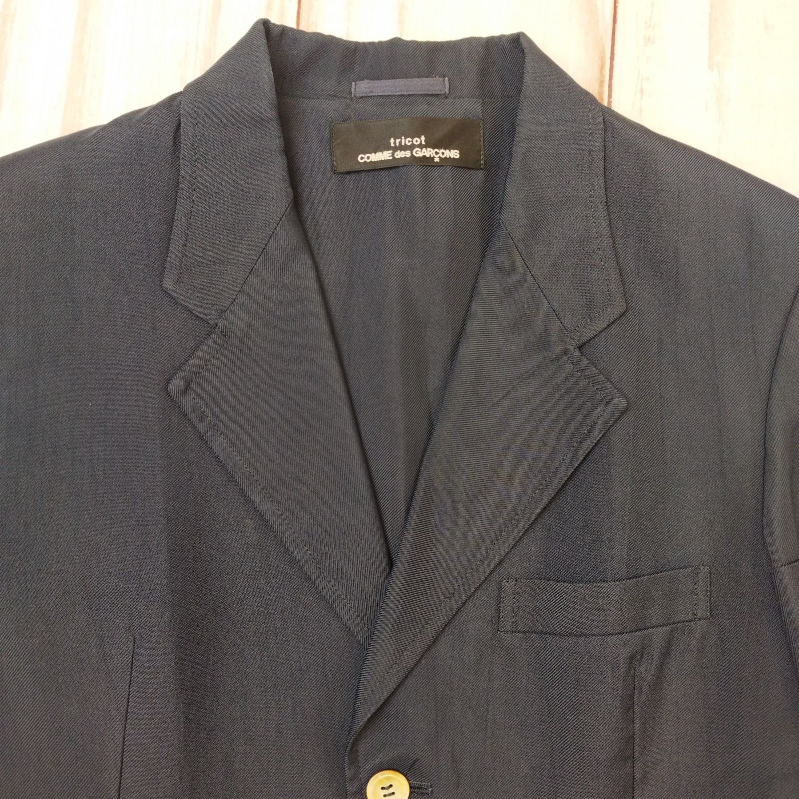 Comme des garçon テーラード半袖ジャケット S AD1991