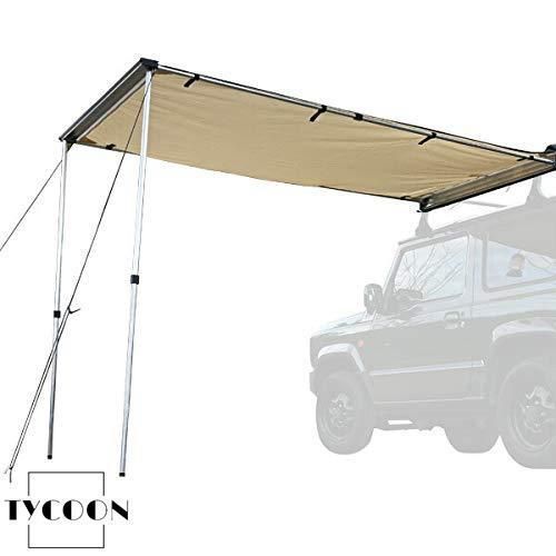 カーサイドタープ カーサイドオーニング カーサイドシェルター 軽自動車 アウトドア キャンプ