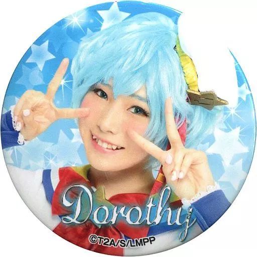中古】バッジ・ピンズ(女性) 澁谷梓希(ドロシー・ウェスト)/顔アップ