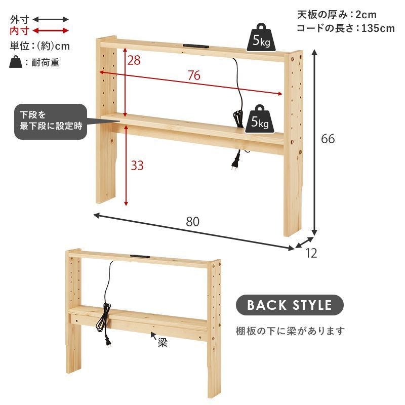 コンセント付