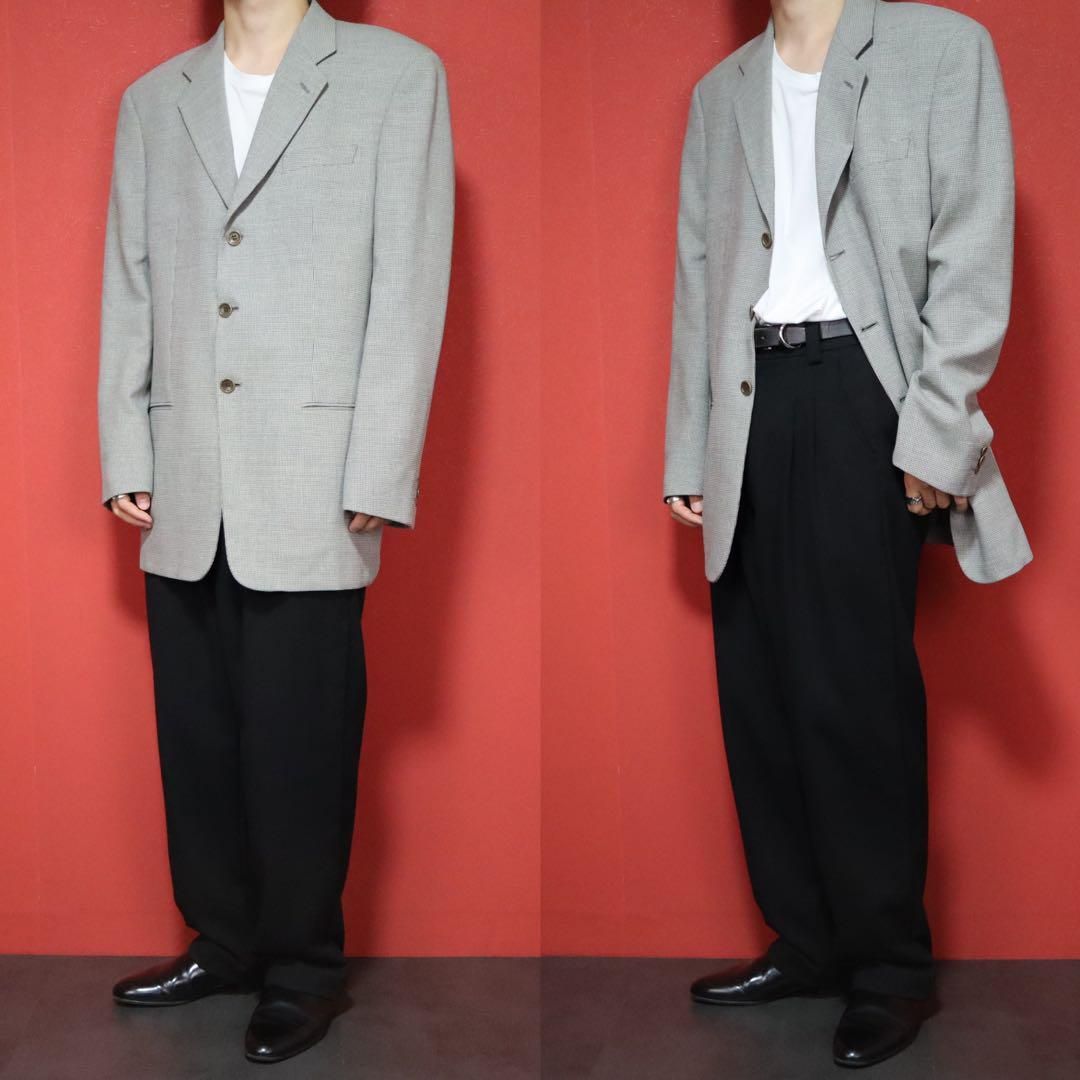 ARMANI COLLEZIONI テーラドジャケット　シルクウール　美品38 最高級】ARMANI COLLEZIONI シルク混 テーラードジャケット