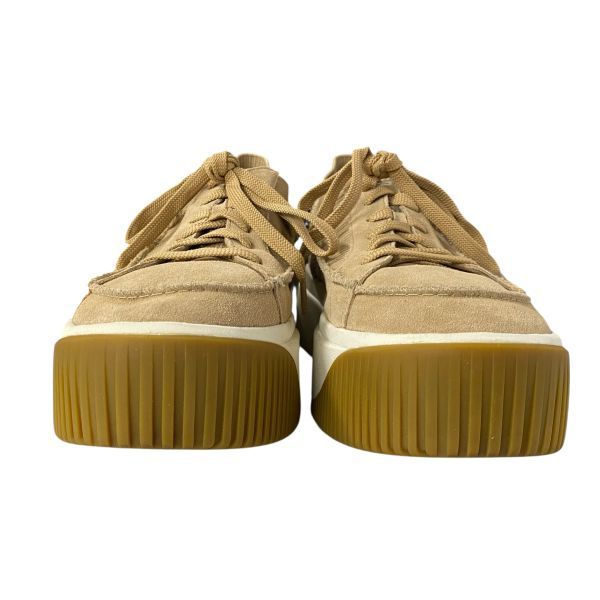 美品 アグ UGG 厚底スニーカー イージーダジットレース ベージュ 