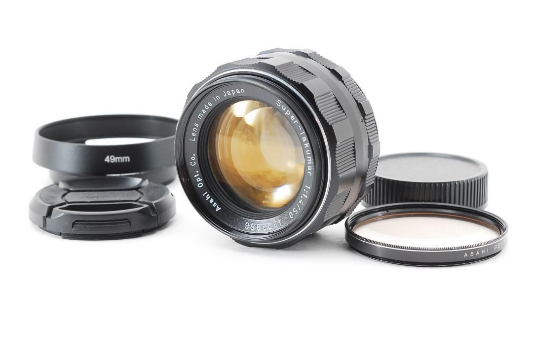 黄変なし PENTAX SMC takumar 50mm f1.4 #10200 - レンズ(単焦点)