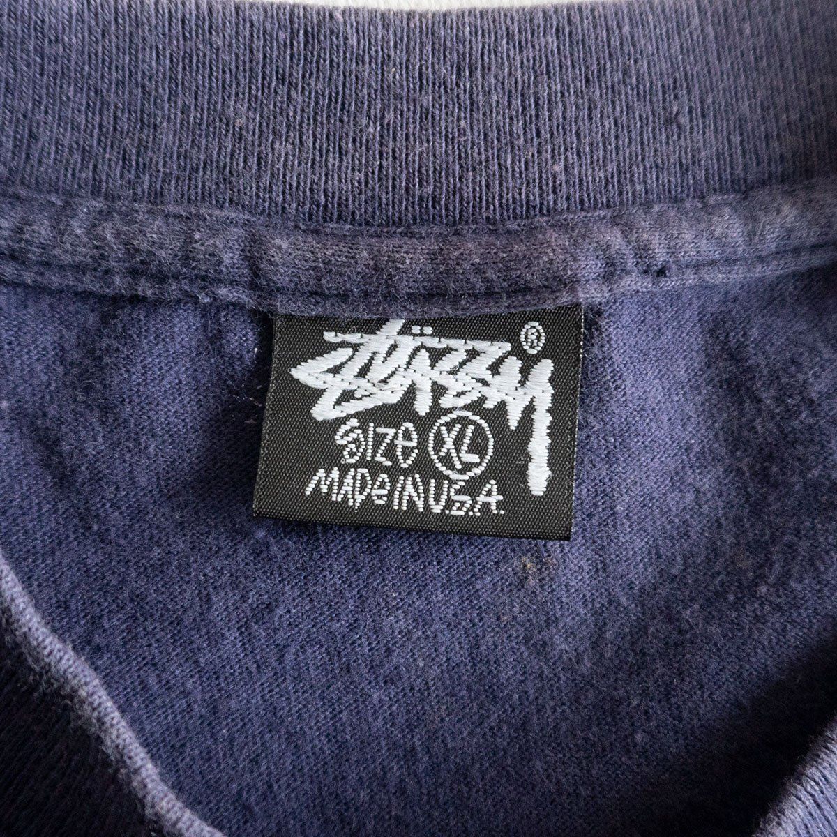 stussy 80s クラウン Tシャツ ブルー STUSSY 80s STUSSY(ステューシー