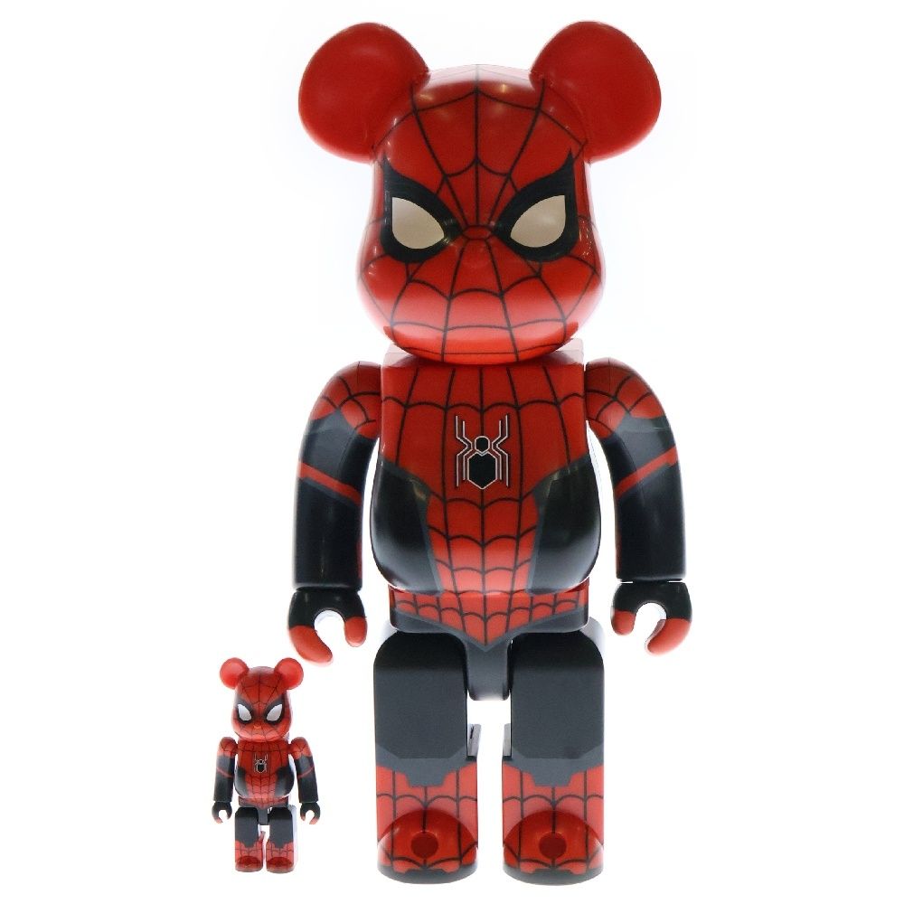 MEDICOM TOY - ベアブリック 400% スパイダーマン アイアンマン