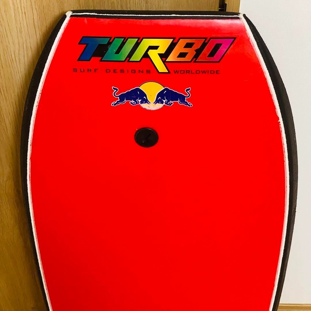 ターボ TURBO ボディボード 約101×50cm レッド ×ブラック