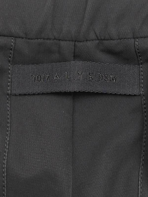 1017 ALYX 9SM アリクス ローラーコースターバックルパンツ ブラック S