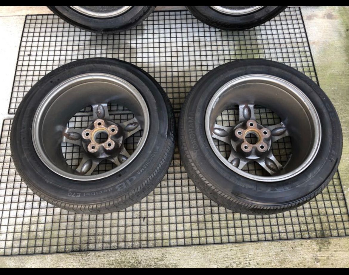 R32 日産 GTR 純正ホイール 8J+30 4本 ニッサン NISSAN スカイライン BNR32 GT-R 純正 ホイール 4本 8J