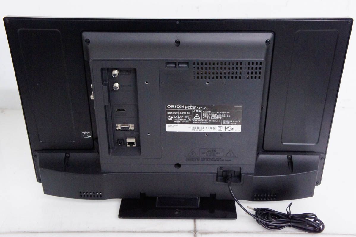 テレビ・映像機器 【】ORIONオリオン 24V型 ハイビジョン液晶テレビ RN