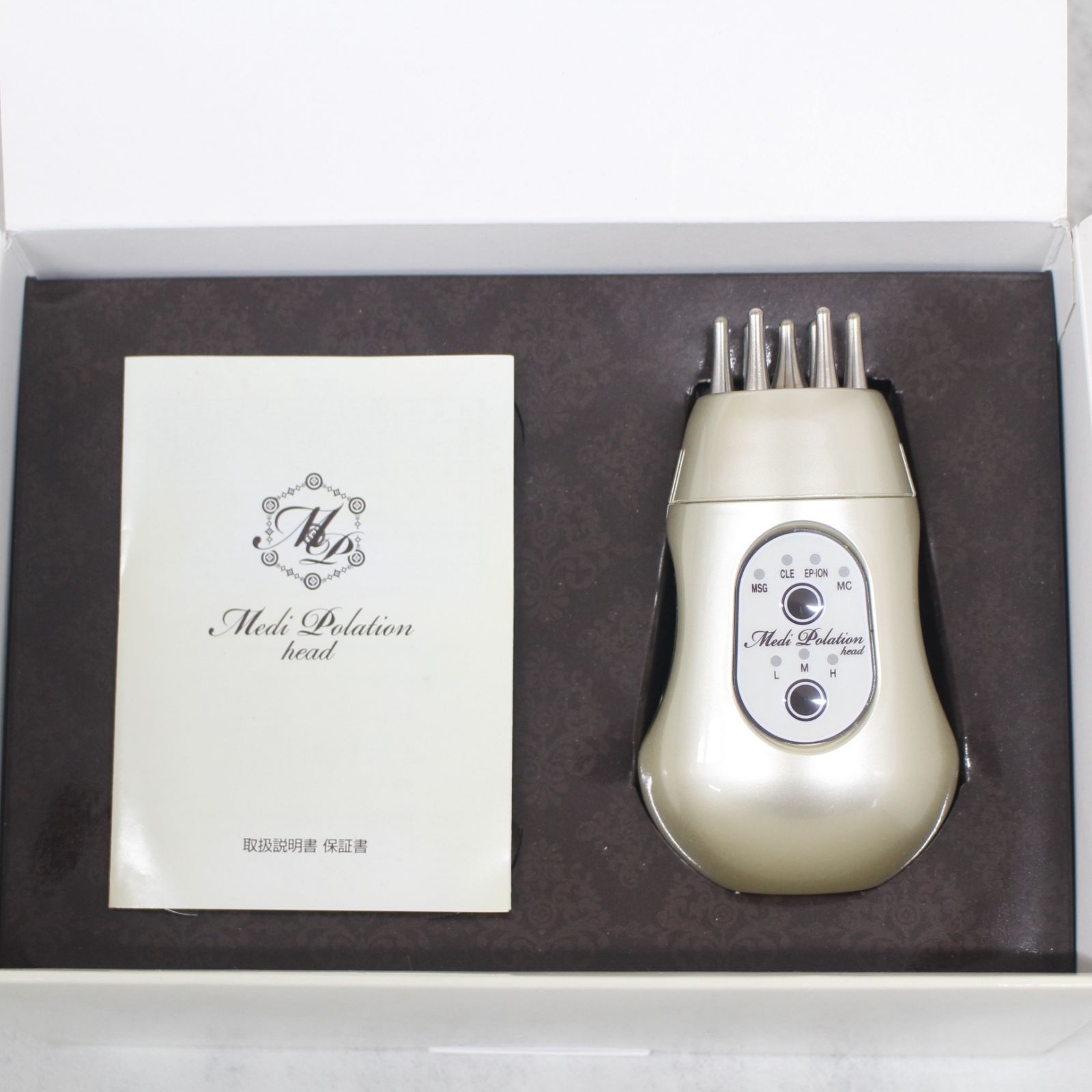 頭皮 育毛用機械 メディポレーションヘッド