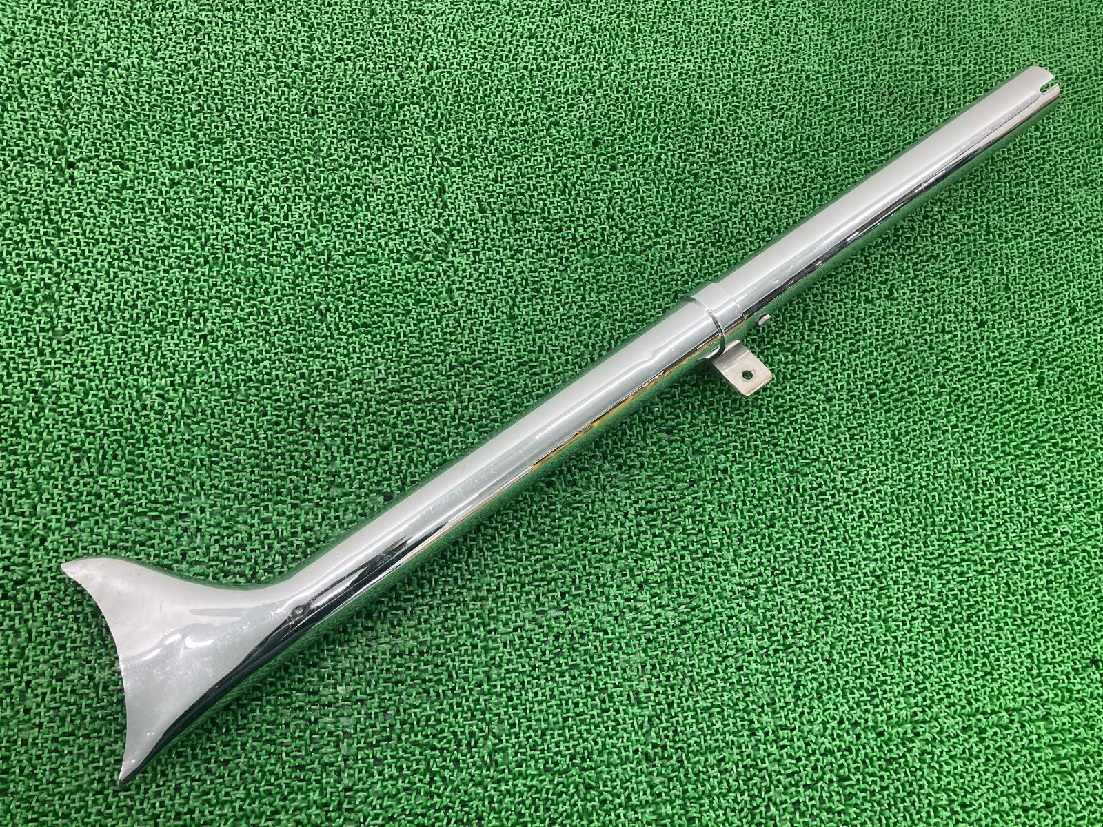 ソフテイル サイレンサーマフラー 社外 バイク 部品 ハーレー ストレートフィッシュ 48φ スチール カスタム素材に