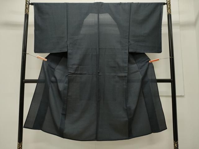 平和屋着物○男性 江戸小紋 お召地 角通し 正絹 逸品 DAAV8702tw