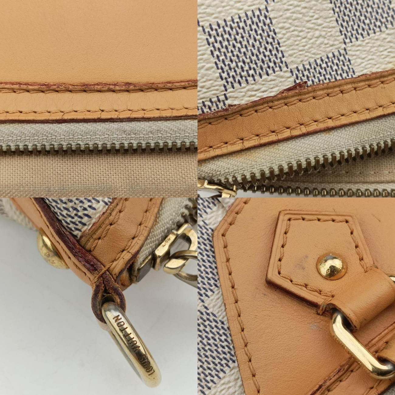 VuittonシラクーサGMアズールダミエキャンバスN41111SP5110