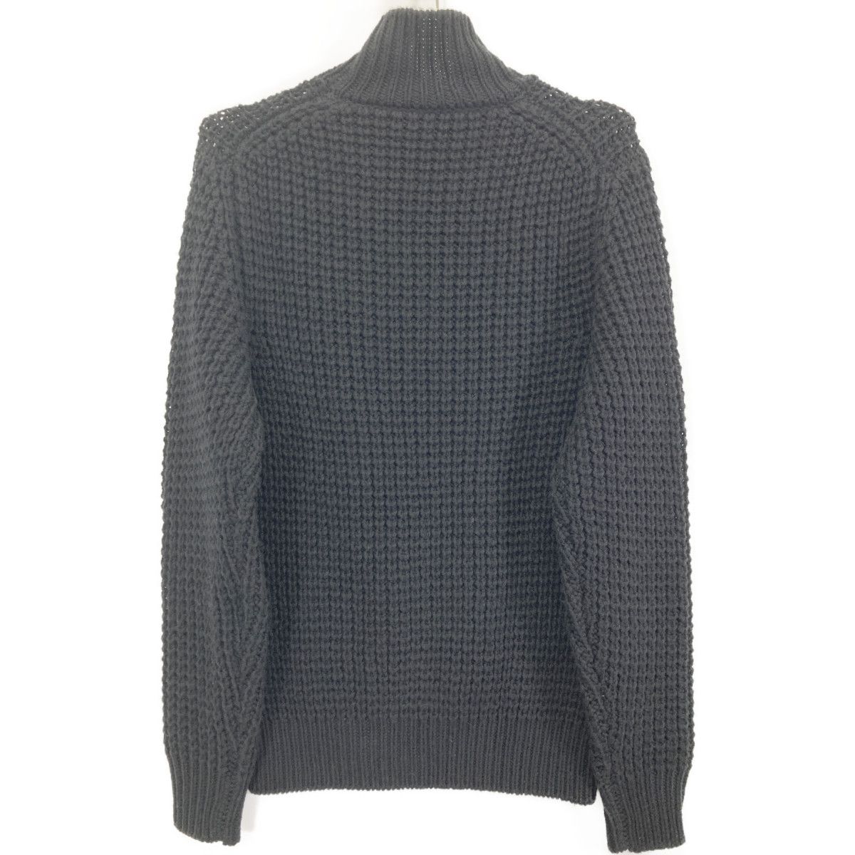 St.moritz サンモリッツ ﾌﾞﾗｯｸ ｴｸｽﾄﾗﾌｧｲﾝﾒﾘﾉｳｰﾙ ﾊｲﾈｯｸ ﾜｯﾌﾙﾆｯﾄﾌﾟﾙｵｰﾊﾞｰ 48 WWW_KARIMZIABAT_FR