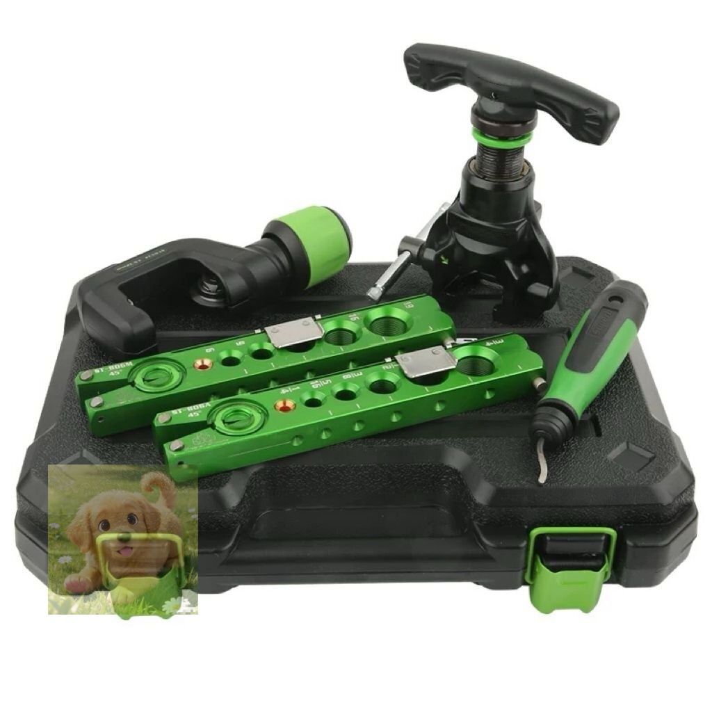 軽量型 パイプ拡張クランプ フ リングツール 電動ドリル兼用 フ 加工 1 4-3 4 インチ制 45°偏芯式 新冷媒対応