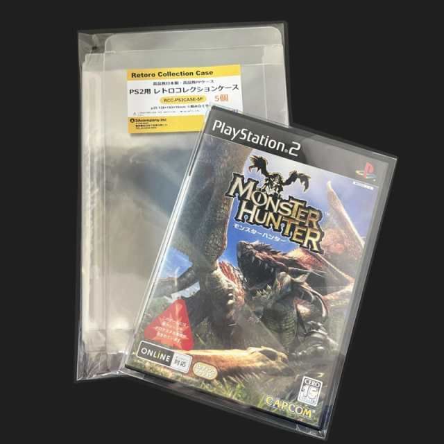 PS2用 レトロコレクションケース 5枚 DVD Wii XBOX プレイステーション