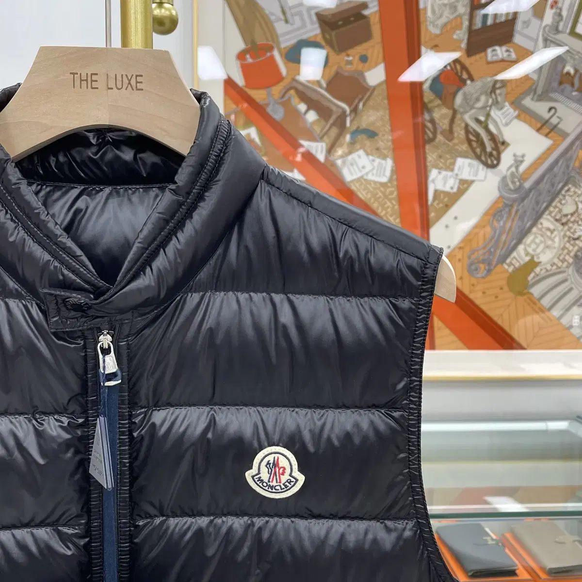 MONCLER モンクレール GUI ジーユー ダウン ベスト ダウン ブラック 5 6 サイズ