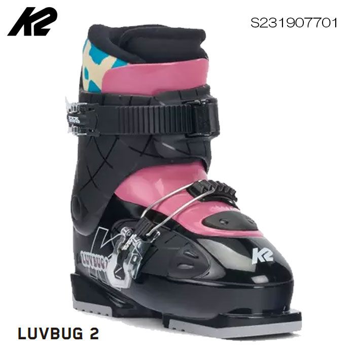 23-24 K2 ケーツー スキーブーツ ジュニア キッズ LUV BUG2 ラブ ルブ バグ 2バックル 日本正規品 旧モデル S231907701