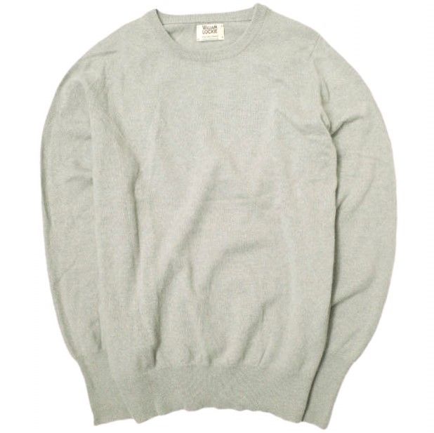 WILLIAM LOCKIE カシミアケーブルクルー WILLIAM LOCKIE カシミアケーブルクルー - メルカリ