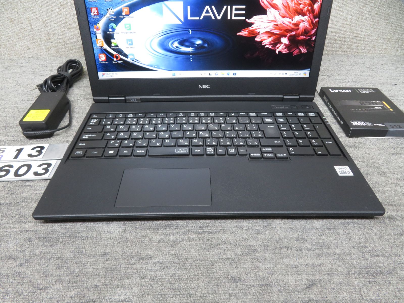 中古良品ノートパソコン 東芝 RX73/DBR Windows11+office 爆速SSD512GB