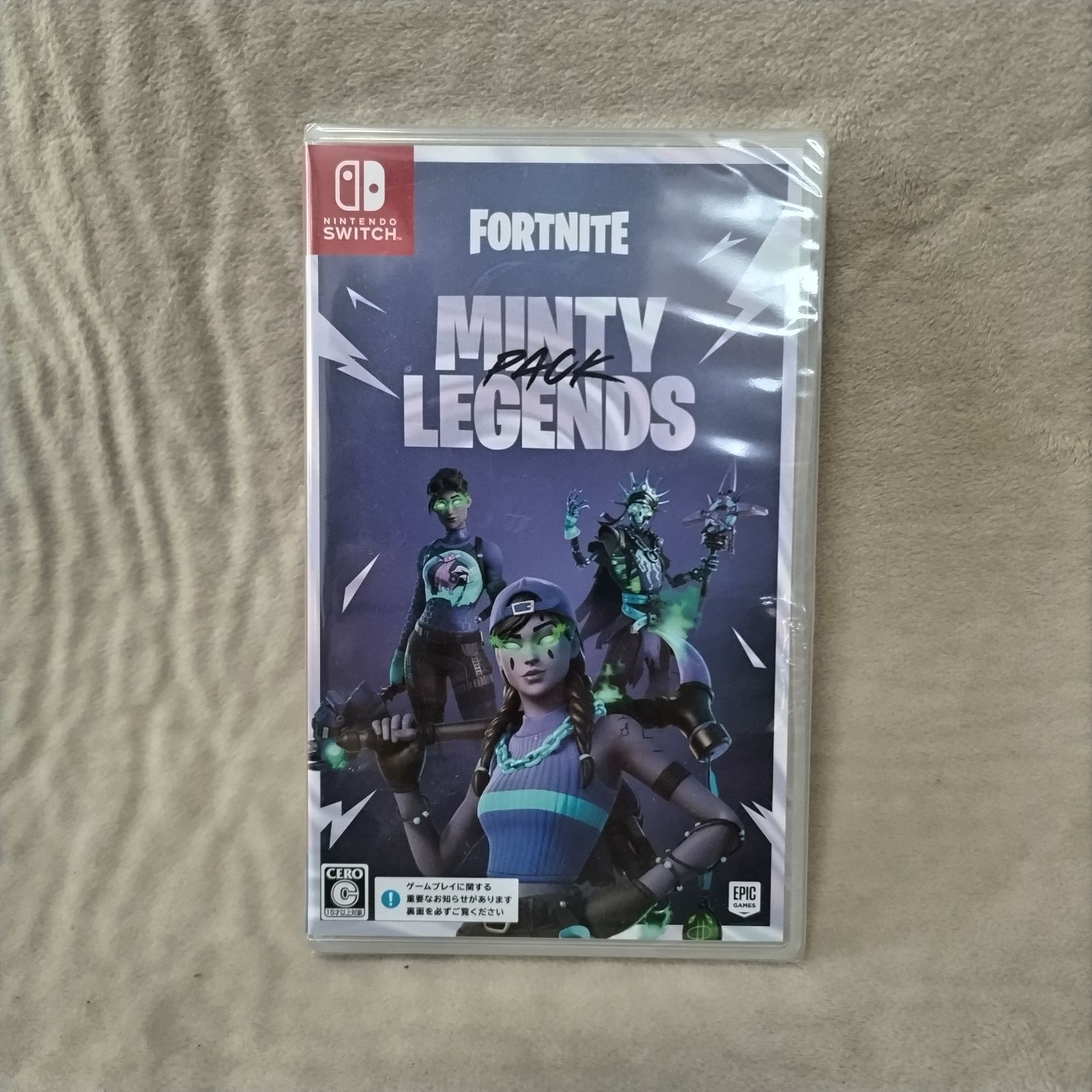 新品 未開封 フォートナイト ミンティーレジェンドパック 新品 未開封