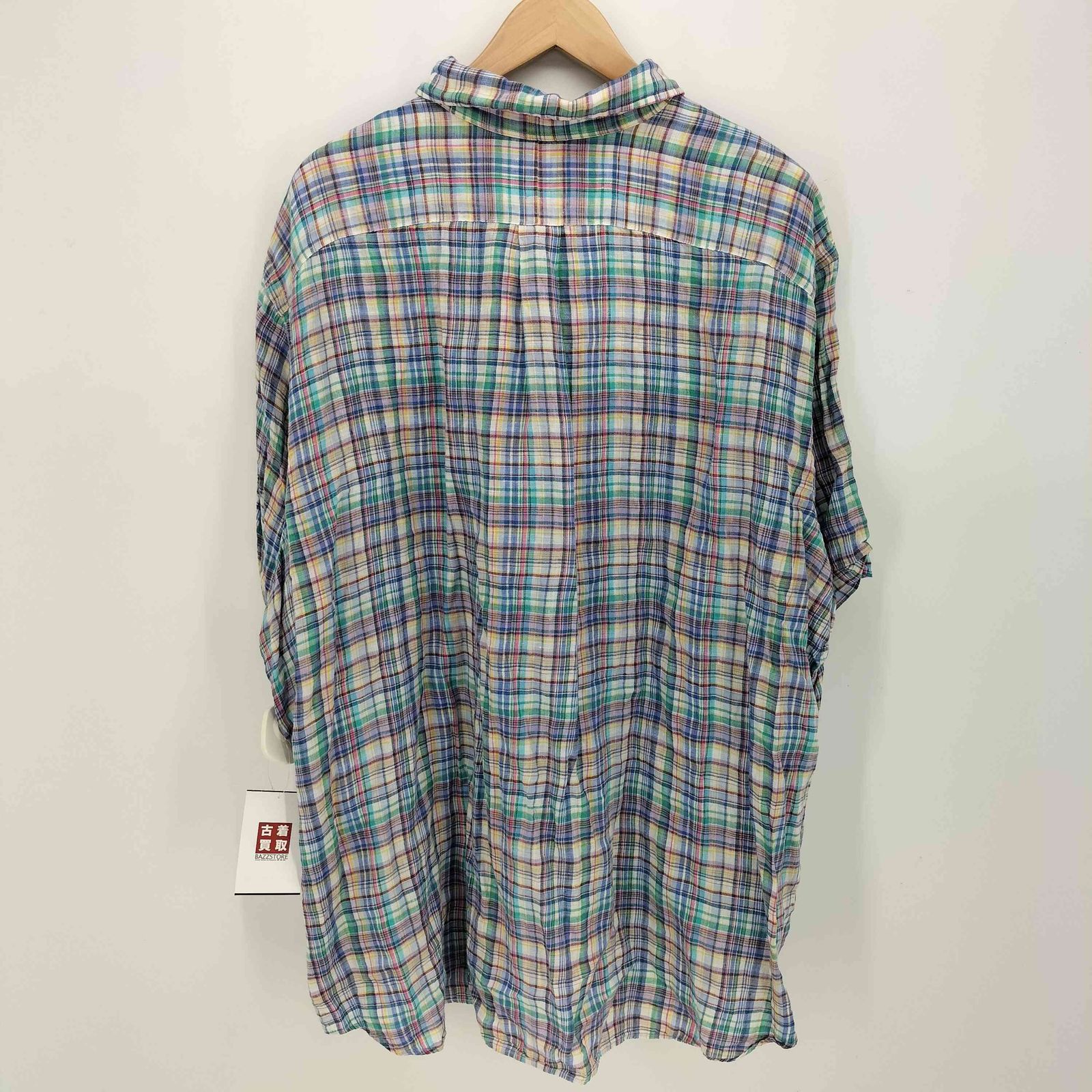 【美品】ラルフローレン/インドマドラスチェックプルオーバー半袖シャツ/ M 楽天市場】【8/20 777円OFFクーポン配布!】 ラルフローレン