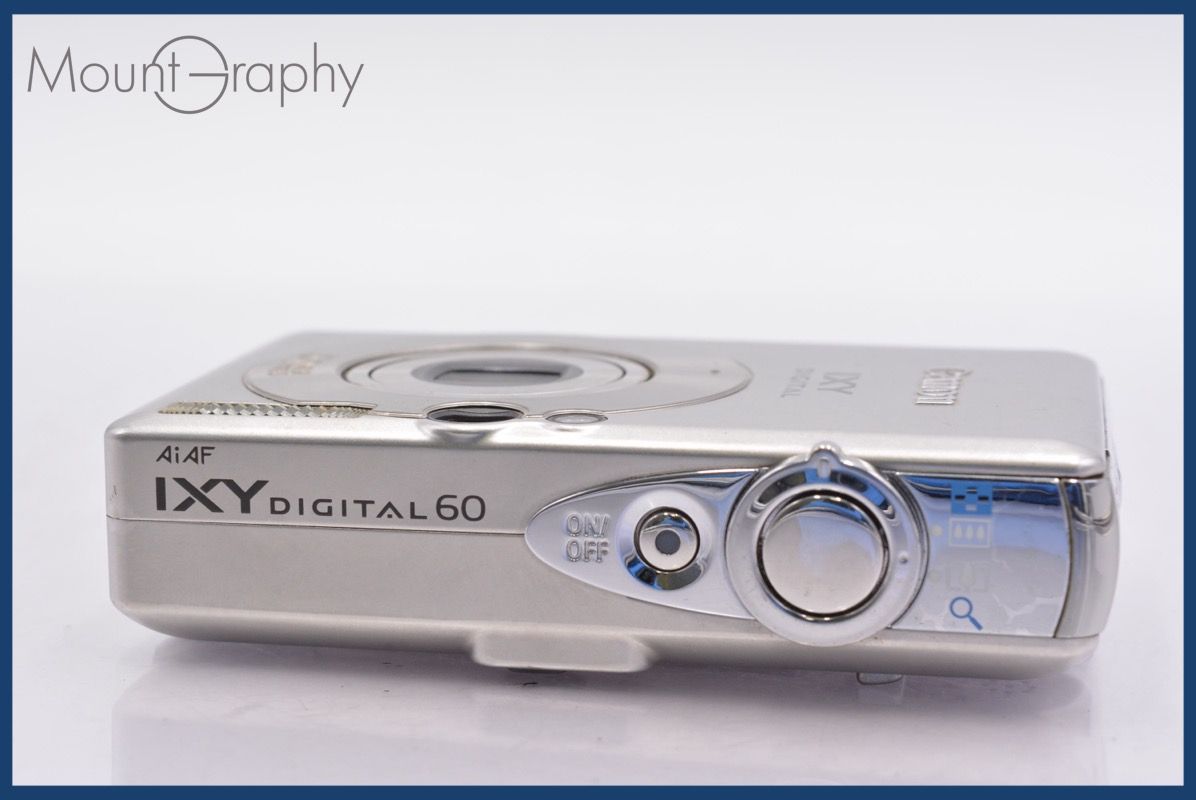 ☆極上美品☆ キヤノン Canon IXY DIGITAL 60 3x バッテリー付属 ☆完 