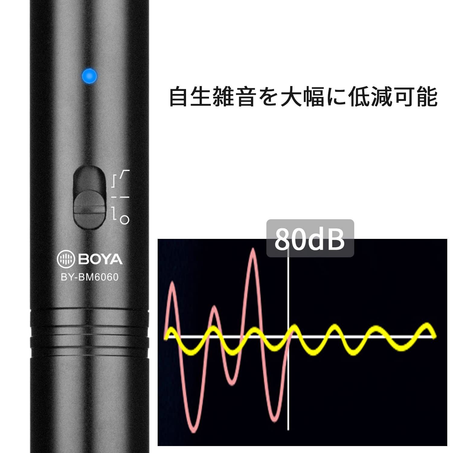 数量限定】マイク アルミニウム合金構造 超単一指向性 3極XLR