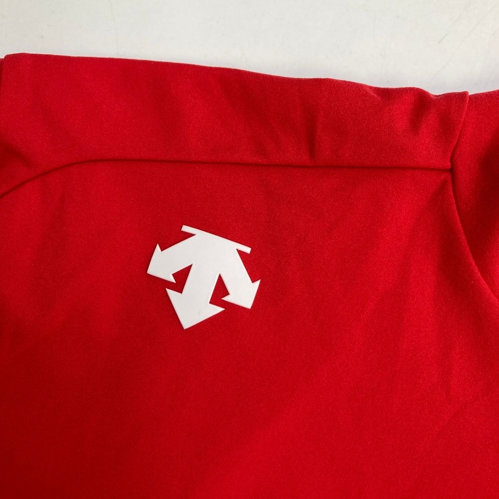 サイズ：M DESCENTE GOLF デサントゴルフ ハイネック半袖Tシャツ