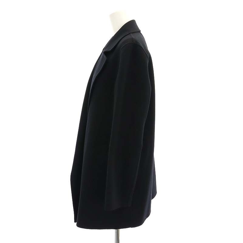 Theory☆22AW Luxe New Divide ウールカシミヤコート 黒 - ジャケット